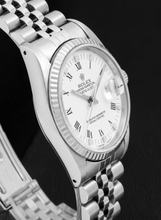 Rolex Datejust 68274 31mm White Roman Dial Stainless Steel Jubilee Bracelet Watch