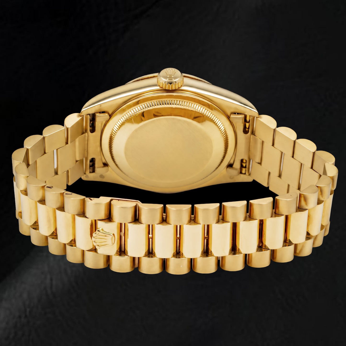 Rolex Datejust 68278 31mm White Roman Dial Yellow Gold Watch