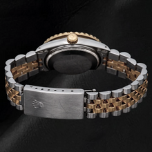 Rolex Datejust 6827 31mm Champagne Diamond Dial Two Tone Gold Jubilee Bracelet Watch