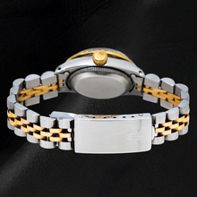 Rolex Datejust 6827 31mm Diamond Dial Two Tone Yellow Gold Jubilee Bracelet Watch