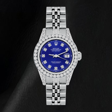 Rolex Datejust 6916 26mm Blue Diamond Dial Stainless Steel Jubilee Bracelet Watch