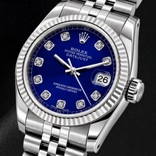 Rolex Datejust 6916 26mm Blue Diamond Dial Stainless Steel Watch