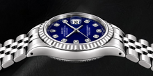Rolex Datejust 6916 26mm Blue Diamond Dial Stainless Steel Watch