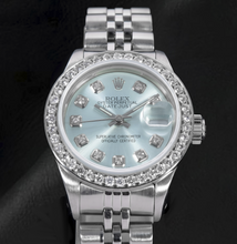 Rolex Datejust 6916 26mm Blue Diamond Dial Stainless Steel Watch