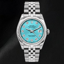 Rolex Datejust 6916 26mm Ice Blue Diamond Dial Stainless Steel Watch