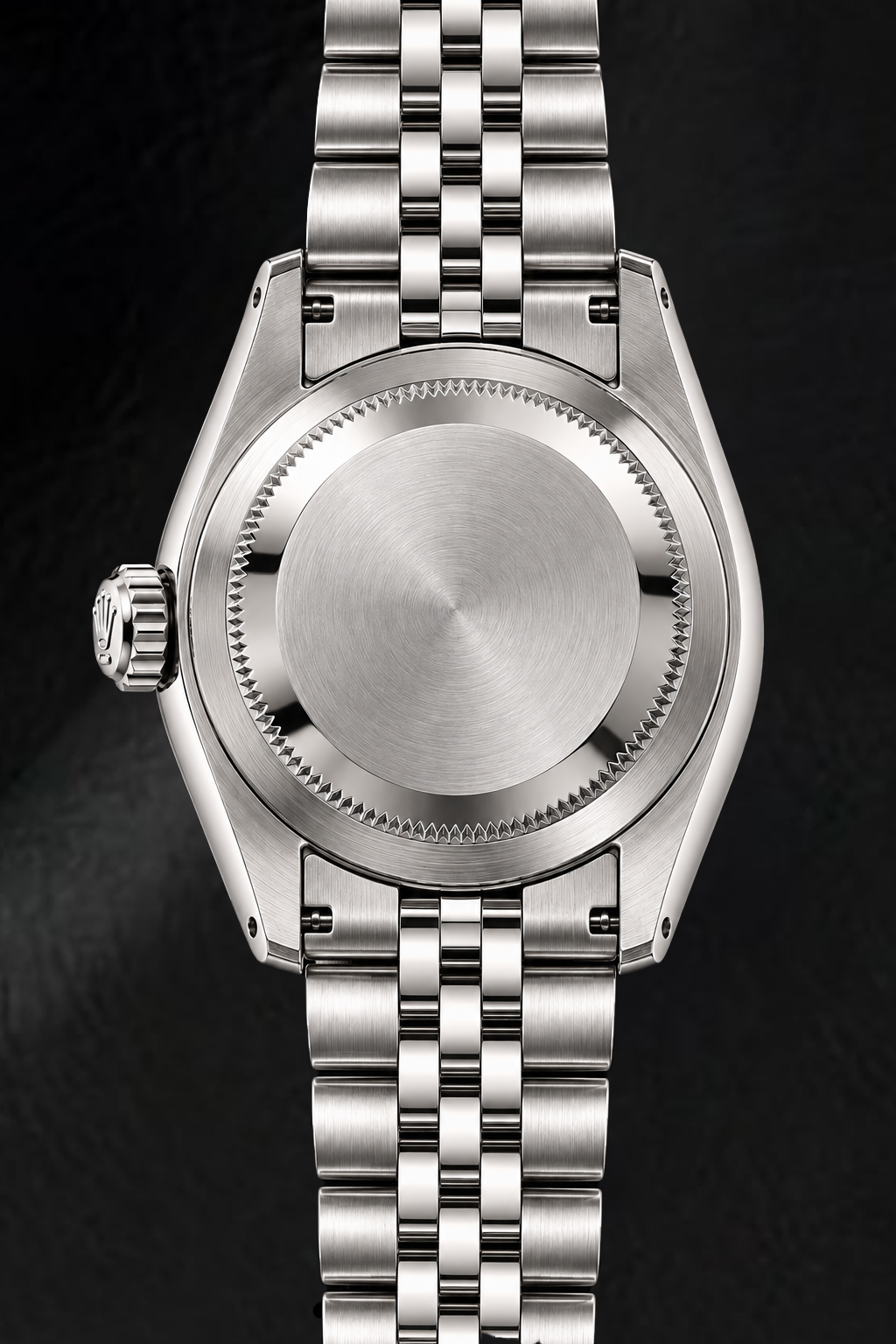 Rolex Datejust 6916 26mm Pink Mother of Pearl Diamond Dial Stainless Steel Watch