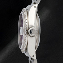 Rolex Datejust 6916 26mm Purple Diamond Dial Stainless Steel Oyster Bracelet Watch