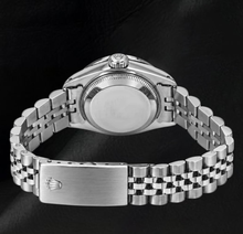 Rolex Datejust 6916 26mm Red Diamond Dial Diamond Bezel Stainless Steel Watch