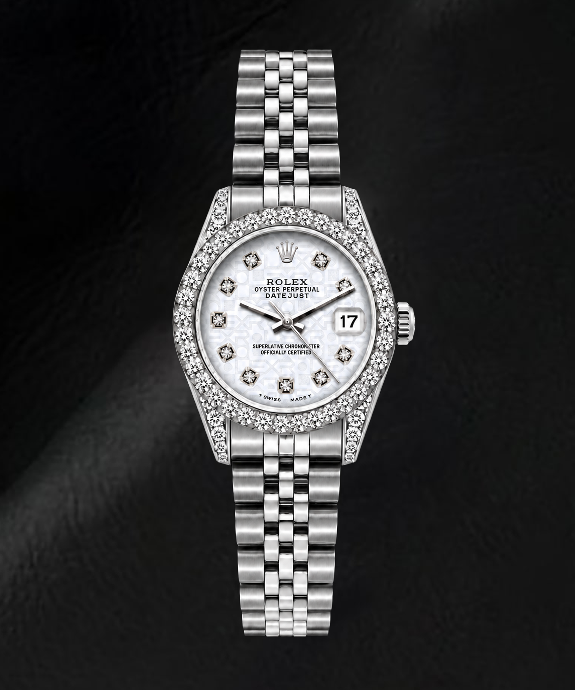 Rolex Datejust 6916 26mm Silver Jubilee Diamond Dial Stainless Steel Watch