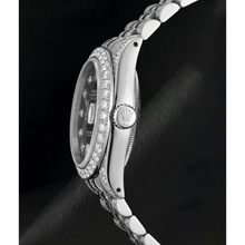 Rolex Datejust 6916 Black Diamond Dial 26mm Stainless Steel Watch