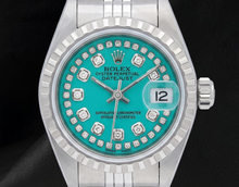 Rolex Datejust 6916 String Diamond Dial 26mm Stainless Steel Watch