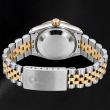Rolex Datejust 69173 26mm White Diamond Dial Two Tone Watch