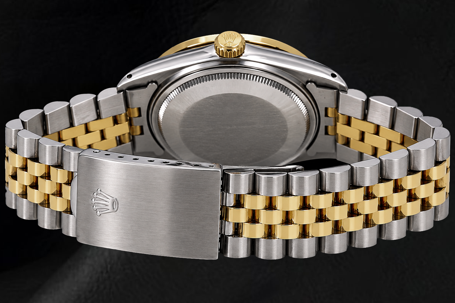 Rolex Datejust 6917 26mm Champagne Jubilee Diamond Dial Two Tone Watch