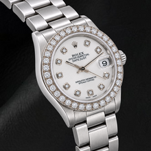 Rolex Datejust 78240 31mm Silver Diamond Dial Stainless Steel Watch