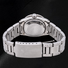 Rolex Datejust 78240 31mm White Mother of Pearl Diamond Dial Stainless Steel Watch