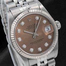 Rolex Datejust 78274 31mm Brown Diamond Dial Stainless Steel Jubilee Bracelet Watch