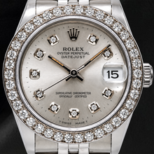 Rolex Datejust 78274 31mm Silver Diamond Dial Stainless Steel Jubilee Bracelet Watch