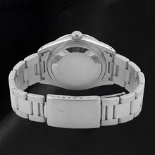 Rolex Datejust Black Diamond Dial Watch Stainless Steel Oyster Bracelet