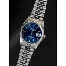 Rolex Datejust Blue Stick Dial 36 mm Stainless Steel Watch