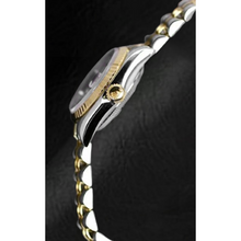 Rolex Datejust Gray Diamond Dial 26 mm Two Tone Ladies Watch