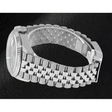 Rolex Datejust Grey Wimbledon Roman Dial 36 mm Stainelss Steel Watch