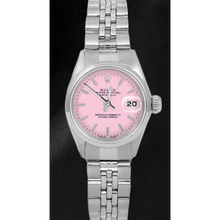 Rolex Datejust Ladies 26mm Pink Stick Dial Stainless Steel Watch