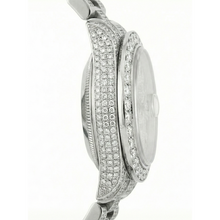 Fine Diamond Rolex 12-ct Stainless Steel – profile view