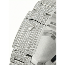 Fine Diamond Rolex 12-ct Stainless Steel – top view