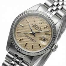 Rolex Datejust Ladies Watch Ss Jubilee Stick Dial Fluted Bezel