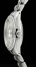 Rolex Datejust Lady Watch Stainless Steel Diamond Bezel White