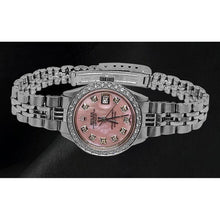 Pink Mop Diamond Dial Ladies Watch