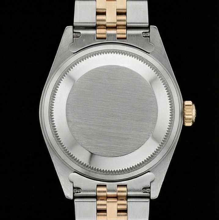 Rolex Datejust Tapestry Natural Earth Mined Diamond Dial Bezel Ladies Watch Ss & Gold