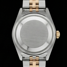 Rolex Datejust Tapestry Natural Earth Mined Diamond Dial Bezel Ladies Watch Ss & Gold