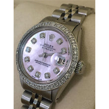 Rolex Datejust Watch Mother Of Pearl Dial-Diamond Bezel Ss