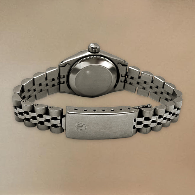 Rolex Datejust Watch Mother Of Pearl Dial Diamond Bezel Ss