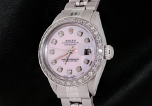 Rolex Datejust Watch Ss Jubilee Bracelet Natural Earth Mined Diamond Dial Bezel Women