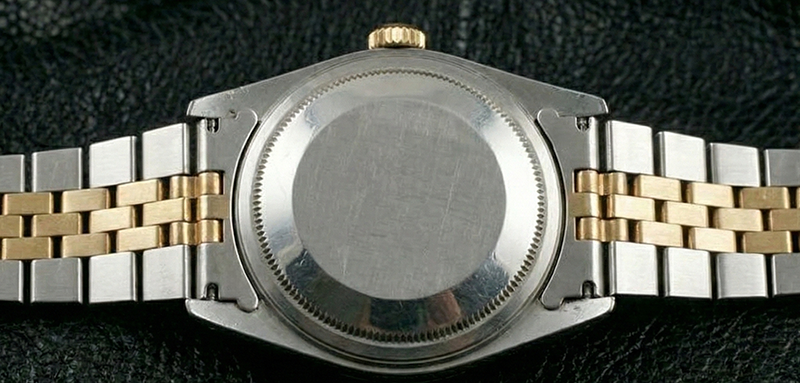 Rolex Datejust Watch Two Tone Diamond Dial Jubilee Style Ivory