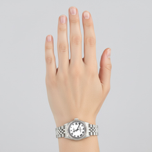 Rolex Datejust White Roman Dial Stainless Steel Women's Watch P4