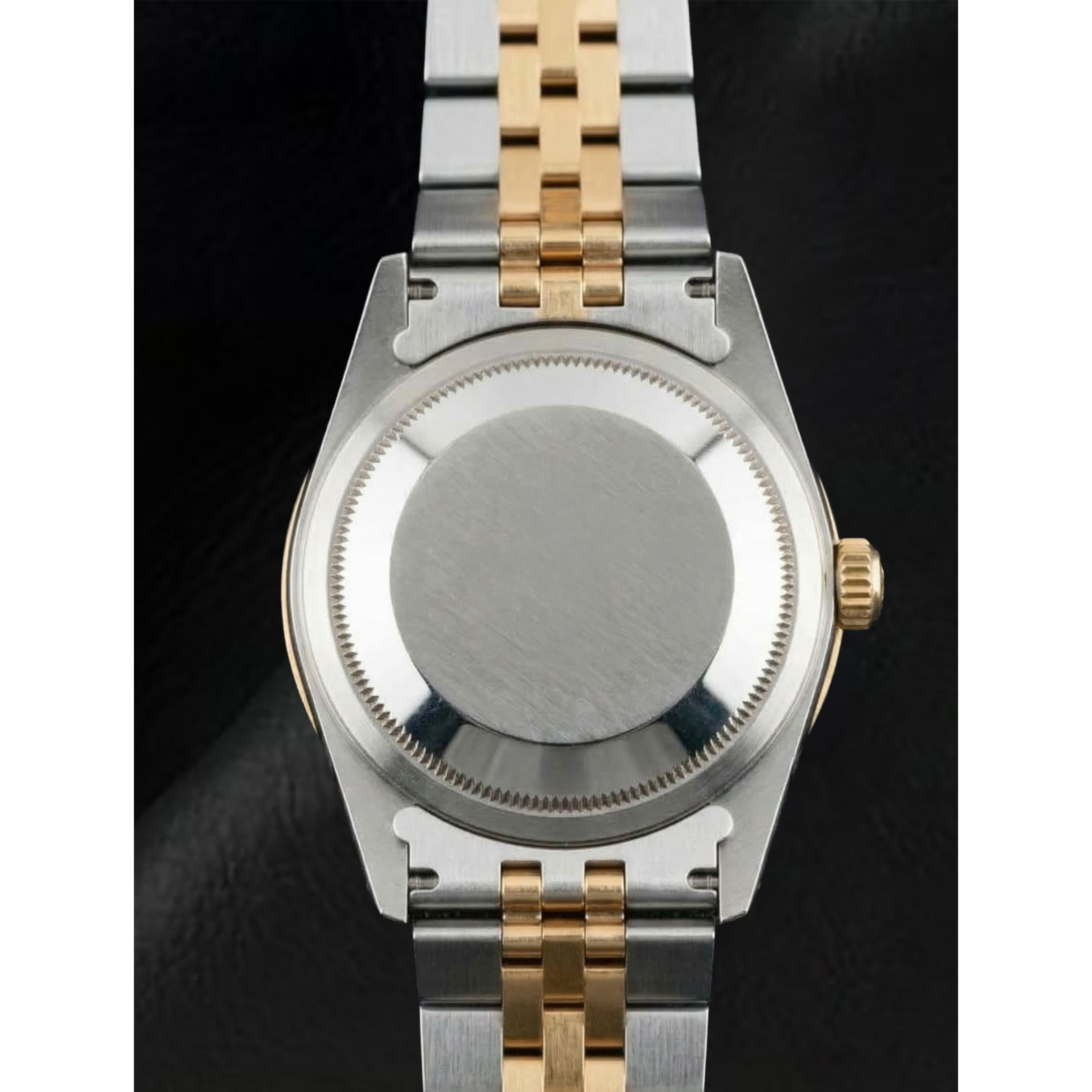 Rolex Datejust Year 2000 White Mother Of Pearl Diamond Dial 31 mm Two Tone Watch