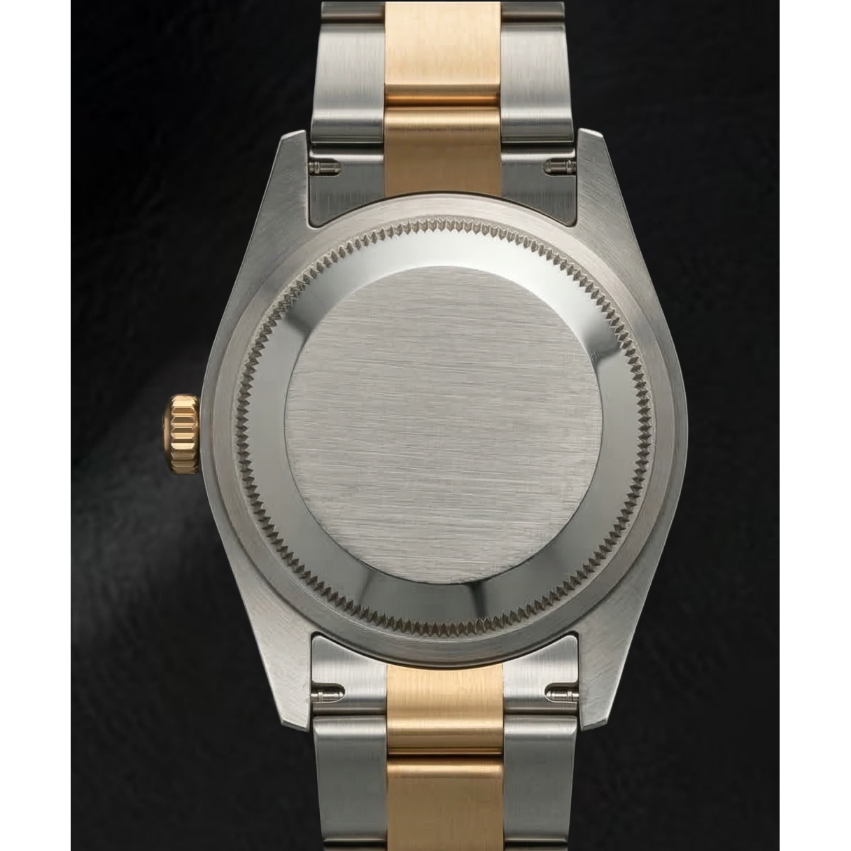 Rolex Datejust Year 2011 White Mother Of Pearl Diamond Dial Diamond Bezel 31 mm Two Tone Watch