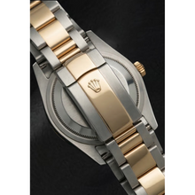 Rolex Datejust Year 2011 White Mother Of Pearl Diamond Dial Diamond Bezel 31 mm Two Tone Watch