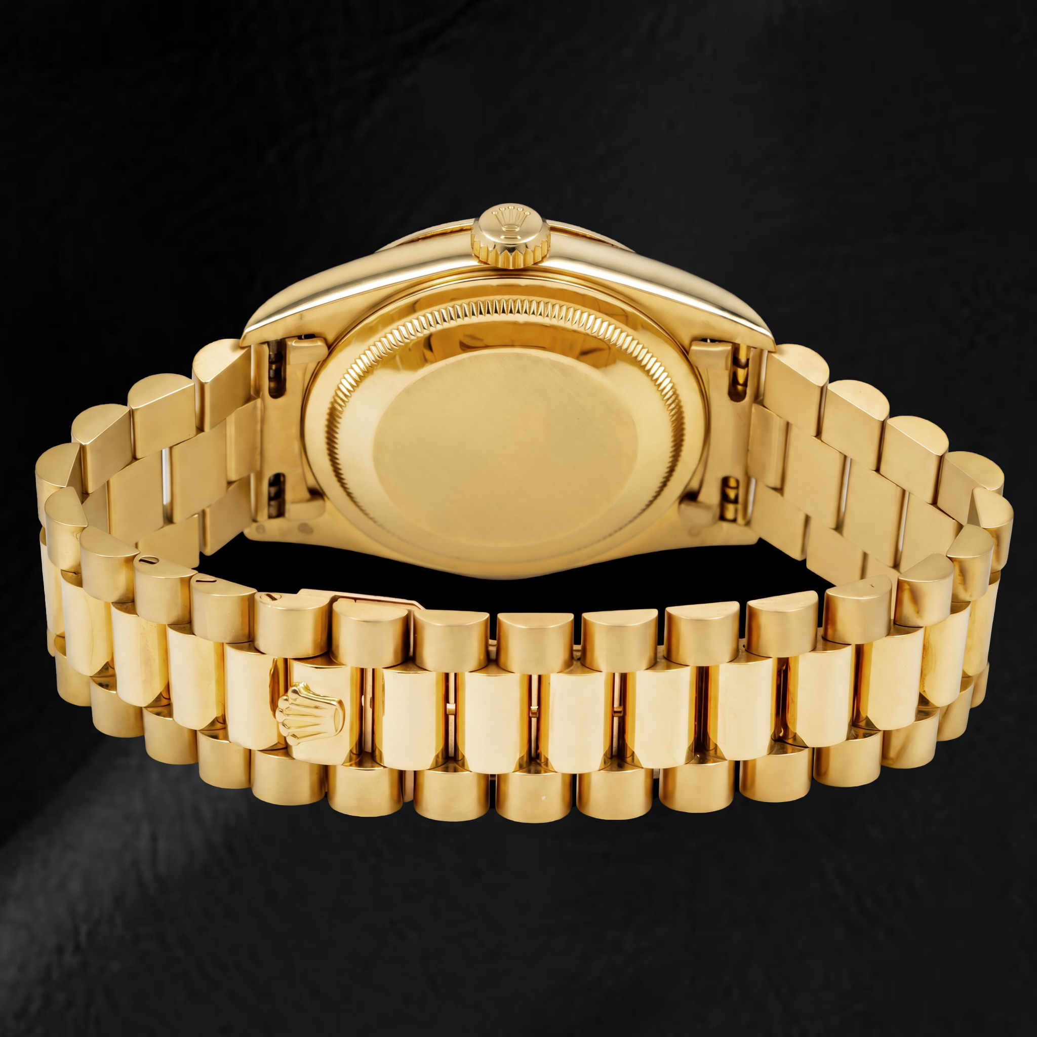 Rolex Day-Date 18238 36mm Champagne Jubilee Diamond Dial Yellow Gold Watch