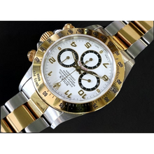 Rolex Daytona Arabic Numeral Cosmograph Dial Stainless Steel and Yellow Gold  Watch