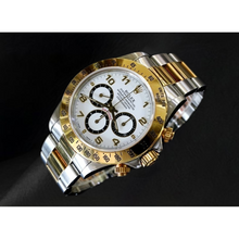 Rolex Daytona Arabic Numeral Cosmograph Dial Stainless Steel and Yellow Gold  Watch