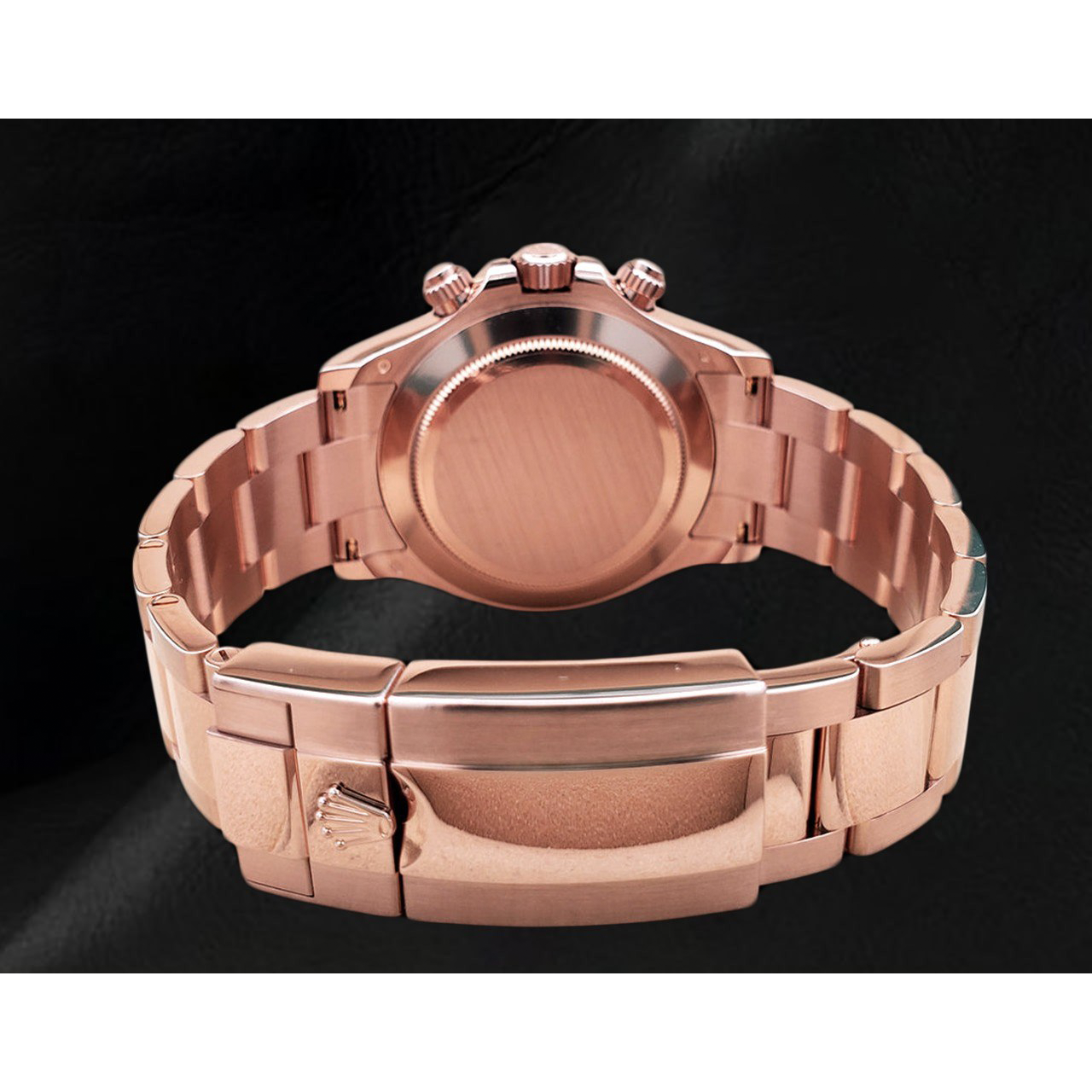 Rolex Daytona Coffee Brown Arabic Cosmograph Dial Rose Gold 18K Watch