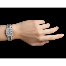 Rolex Dj Midsize 31 Mm Watch Custom Natural Earth Mined Diamond Dial Jubilee Bracelet Ss P2