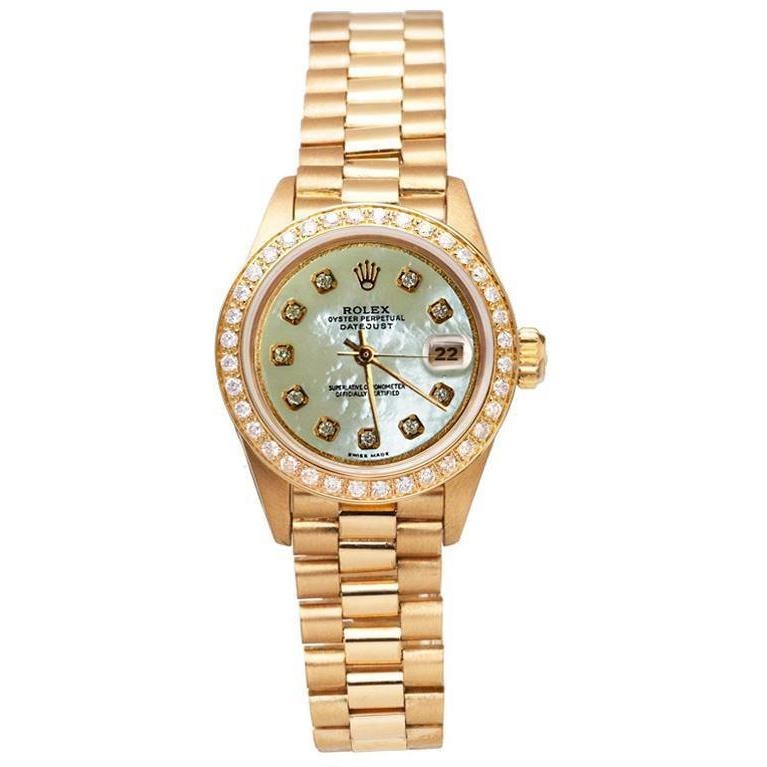 Rolex Dj President Style Watch