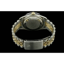 Rolex Dj Quick Set No Holes Diamond Bezel Black Dial Ss Bracelet