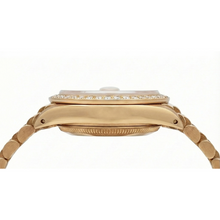 Rolex Dj Watch Presidential Style Champagne Stick Dial  Bezel