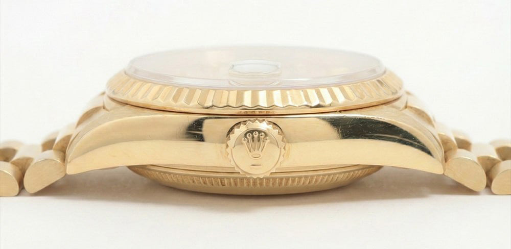 Rolex Dj Watch Presidential Style Gold Bezel Diamond Dial Rolex